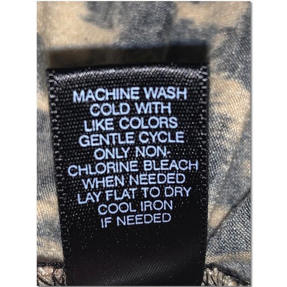 Express Long Sleeve Leopard Print Wrap Dress Size Small Vintage EUC - Picture 8 of 8